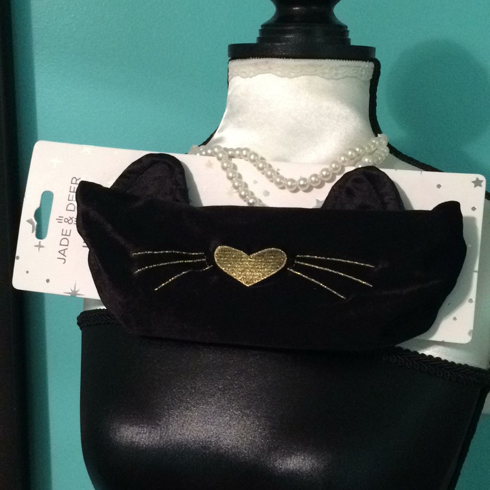 Cat velvet headband